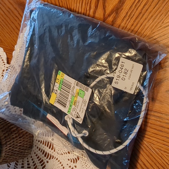 St.John's Bay 7" Inseam Swim Shorts Navy M - Picture 6 of 7